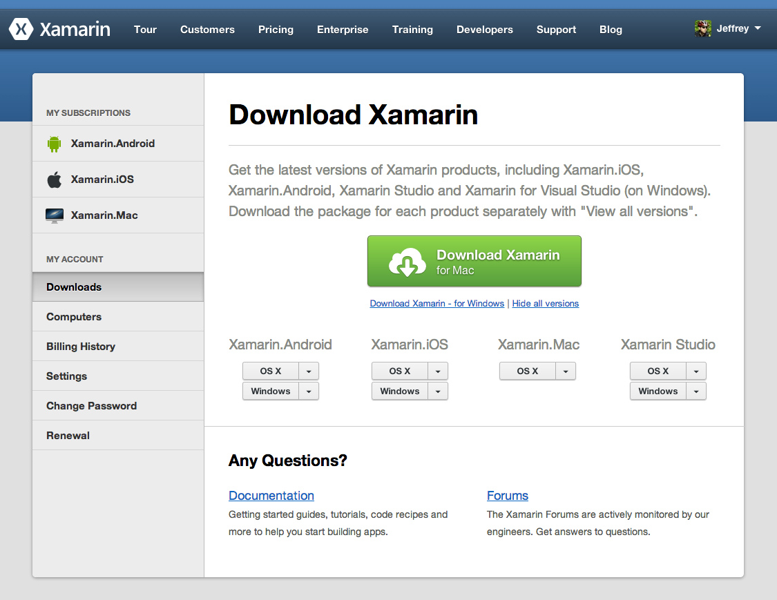 Xamarin Mono Mac Download